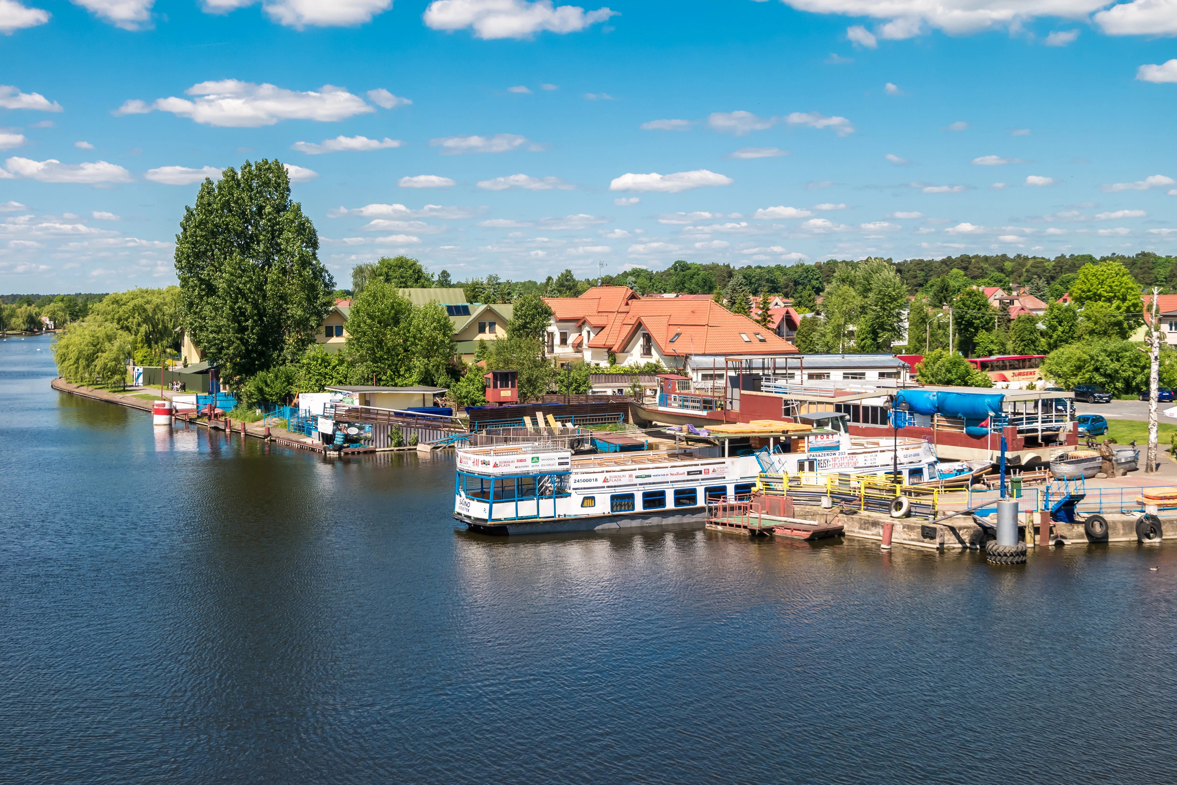 Augustów - widok na miasto uzdrowiskowe