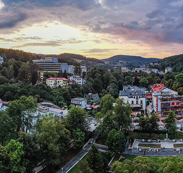 Szczawnica - widok na miasto uzdrowiskowe